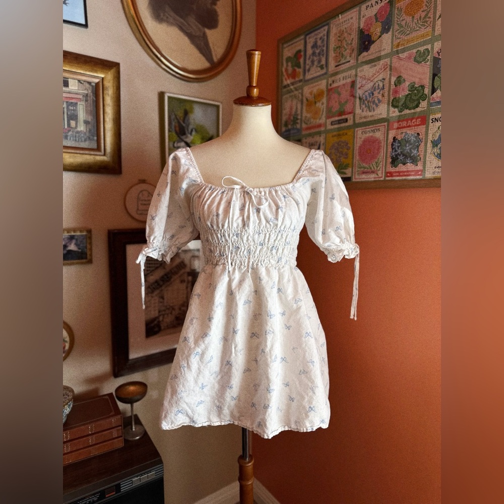 Charlie Holiday Butterfly Mini Dress